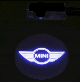 LOGO LED PROJEKTORY 2x LAMKI DRZWI PODŚWIETLENIE R56 R57 R58 COOPER MINI EAN (GTIN) 6095501793715