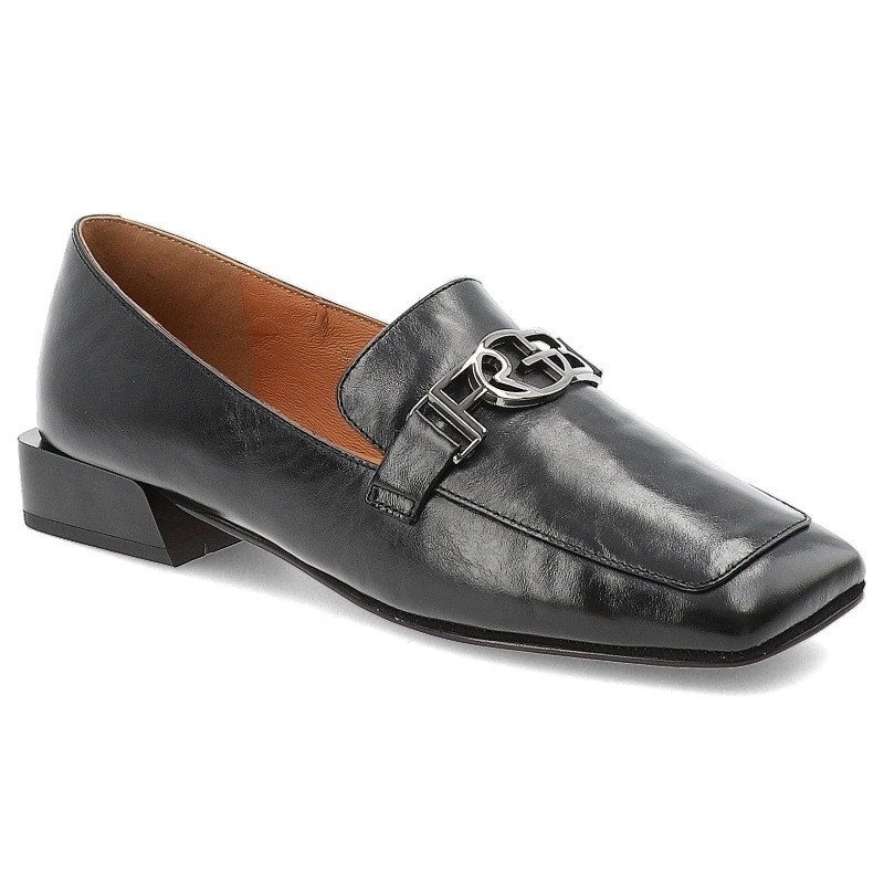 Dámské polobotky D&a Premium, černé, CR62-3125