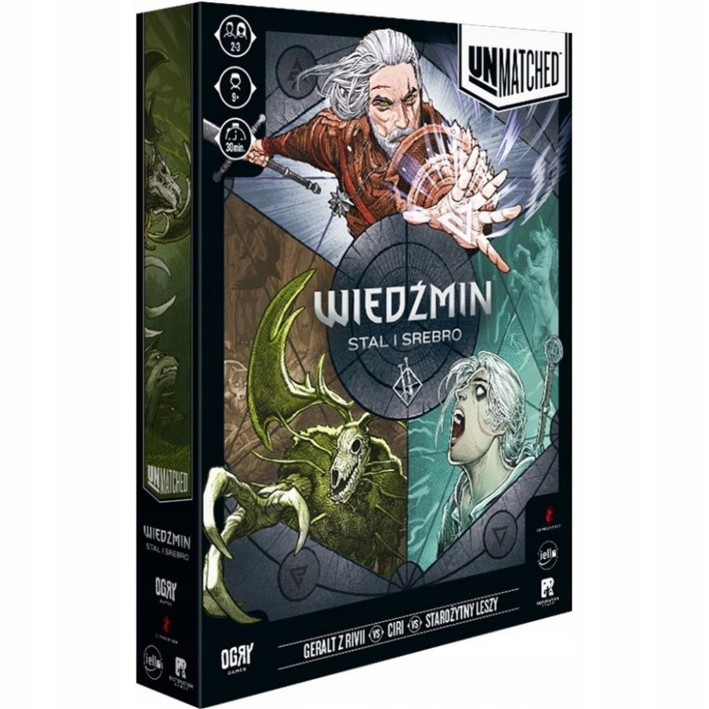 GRA UNMATCHED: UNMATCHED WIEDŹMIN - STAL I SREBRO - OGRY GAMES