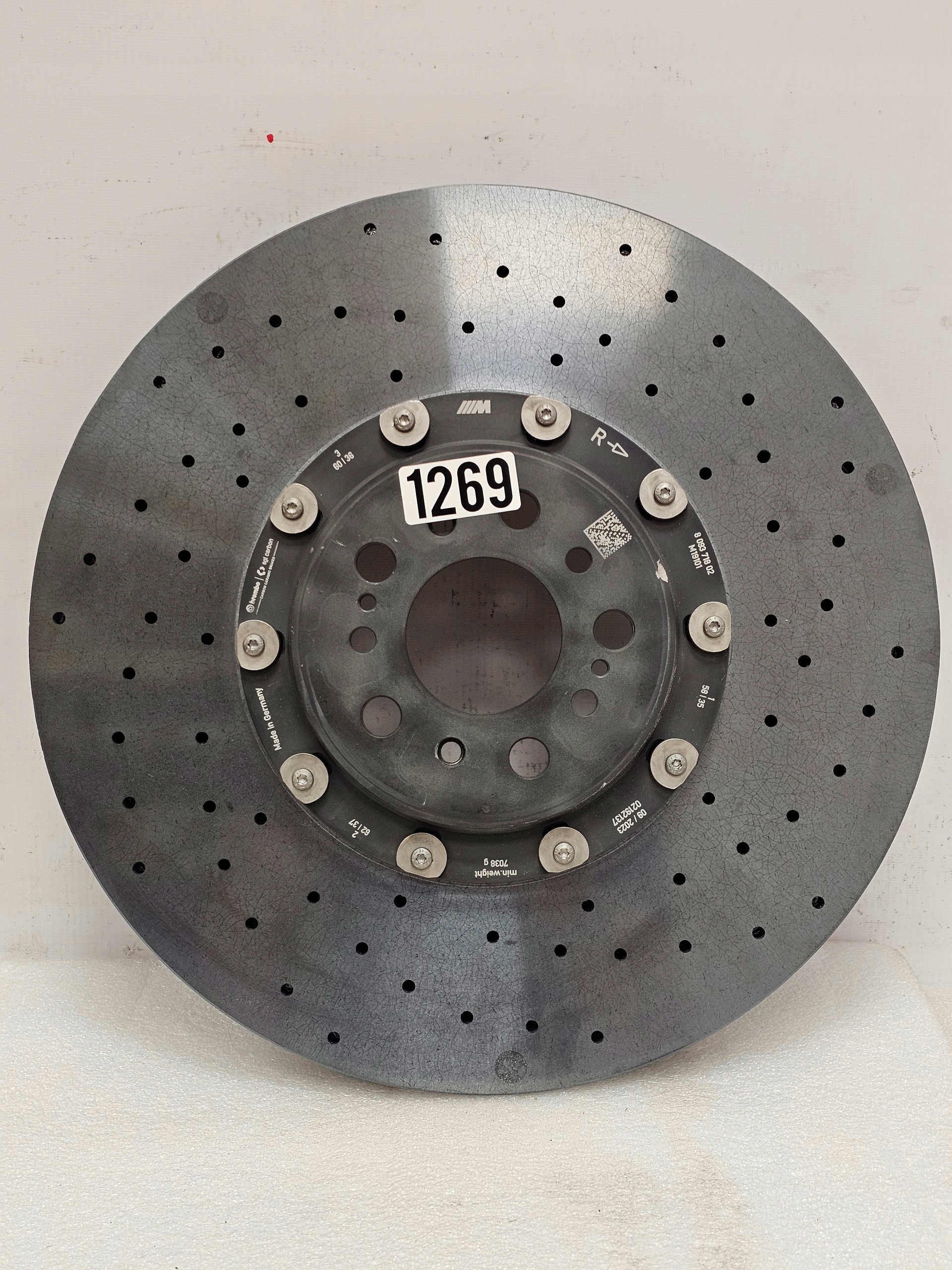 Zdjęcie produktu Tarcza ceramiczna BMW M3 M4 G80 G81 G82 Przód Przednia PRAWA