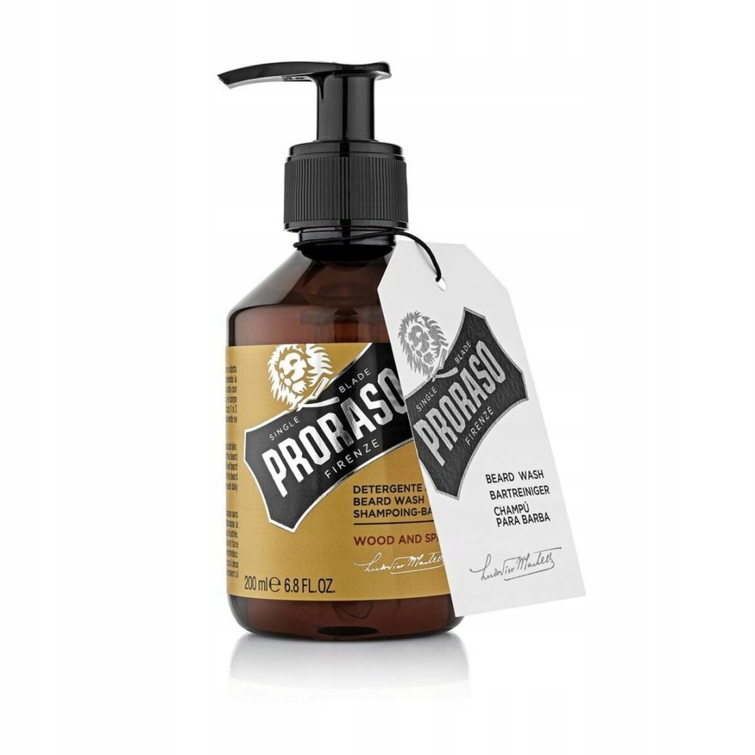 Šampon pro Brody Wood & Spice Proraso RA-400750 200 ml