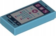 

Lego płytka 1x2 lazur Telefon Smartfon 3069bpb0854