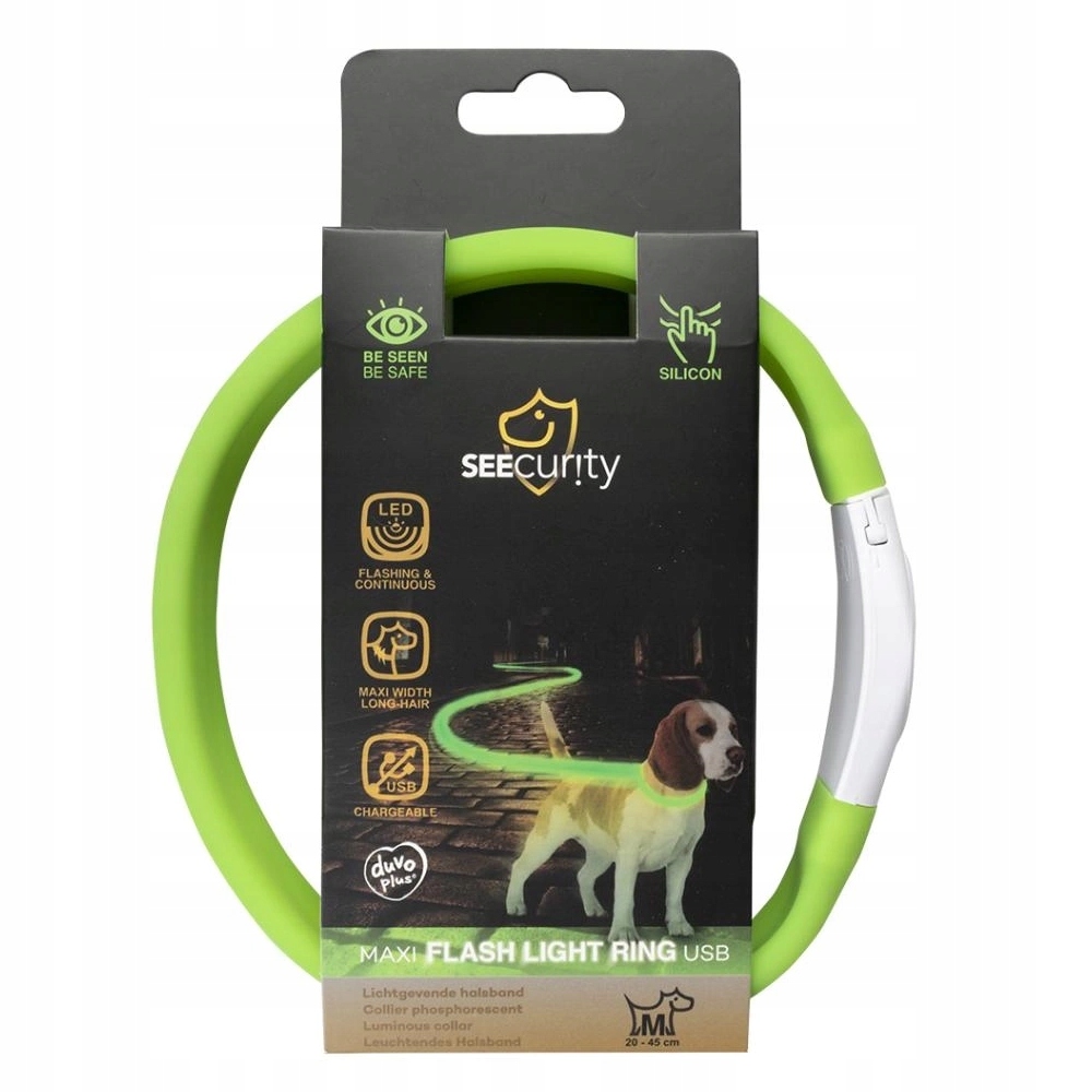 Silikonový obojek pro psa Duvo+ vel. M