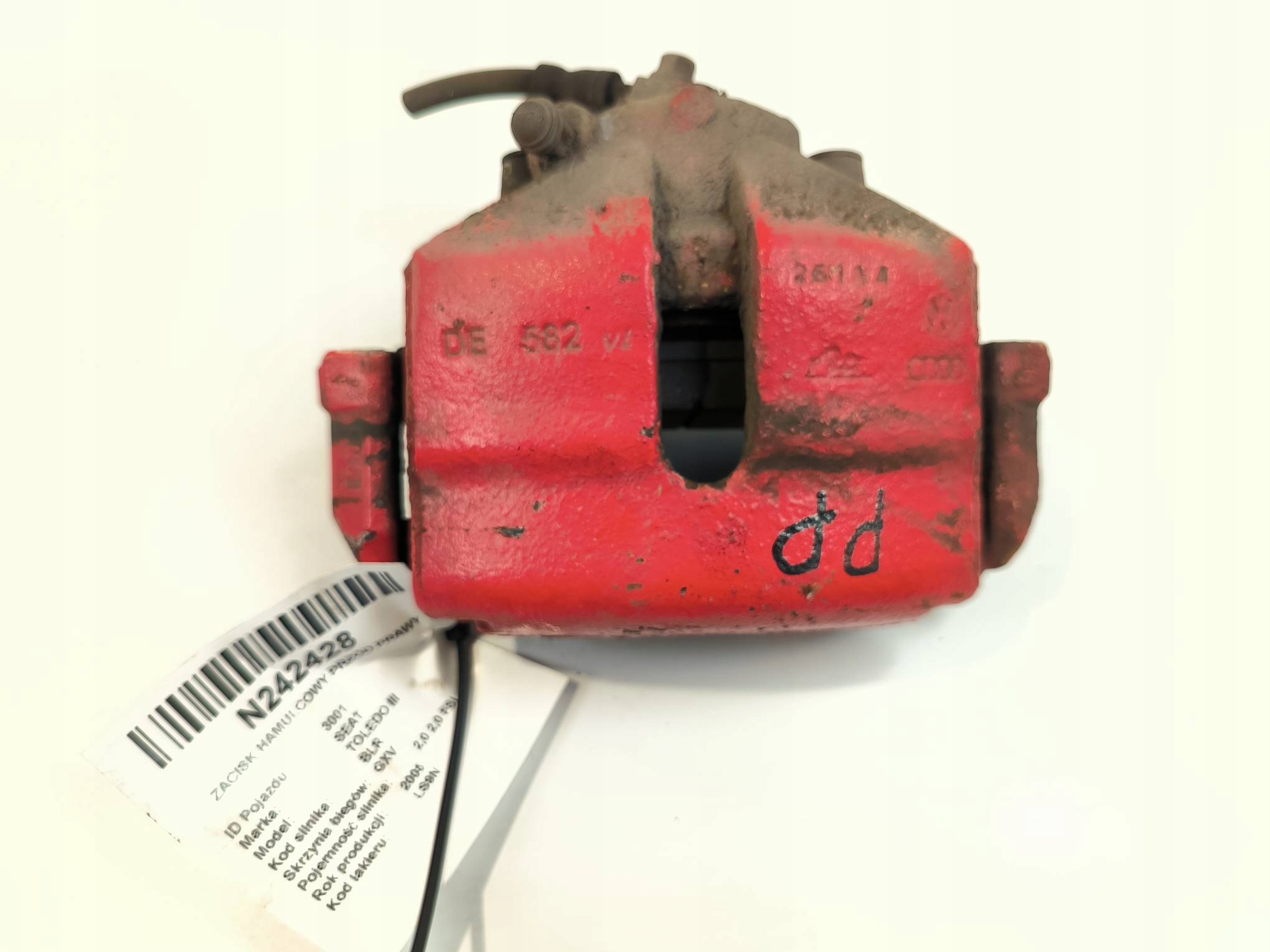 caliper brake front right SEAT TOLEDO III