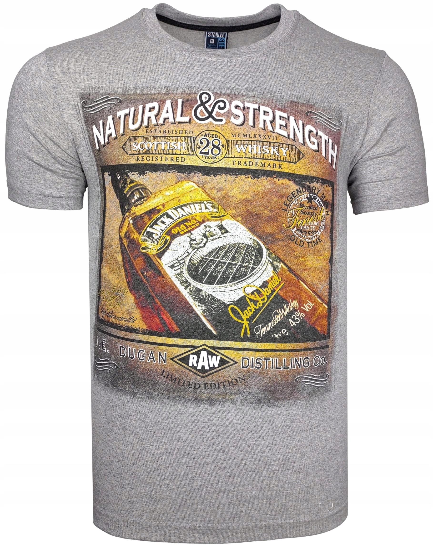 

Koszulka męska t-shirt Butelka T1205 r. L