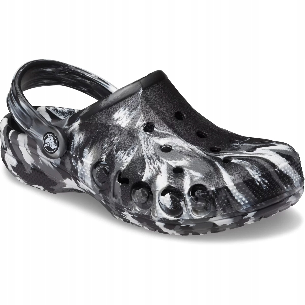 Crocs Pánské lehké boty Nazouváky Baya Marbled 206935 Clog 48-49