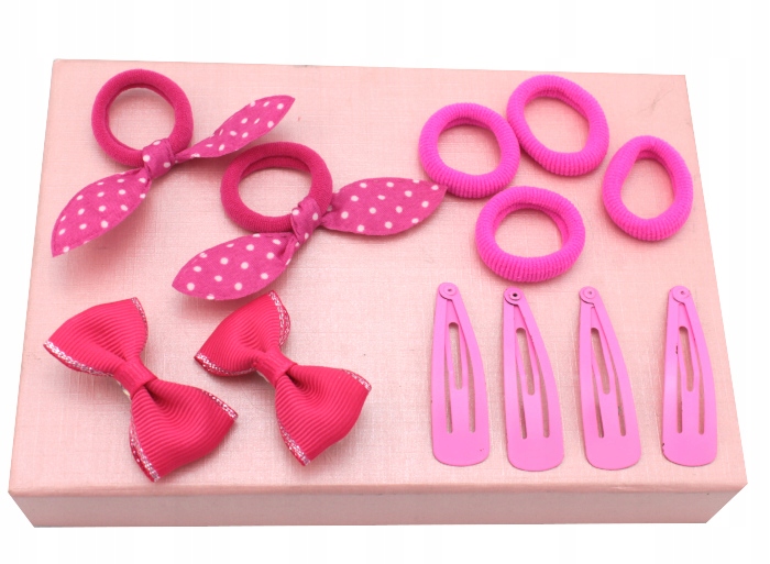 

Zestaw Ozdób Do Włosów Dla Dziewczynki Różowy 5