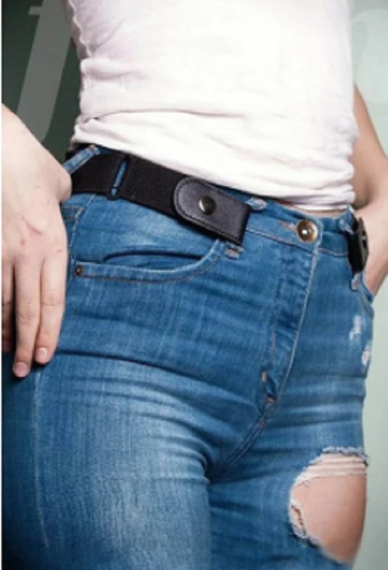 PASEK DO SPODNI BEZ KLAMRY ELASTYCZNY CZARNY Płeć chłopcy dziewczynki