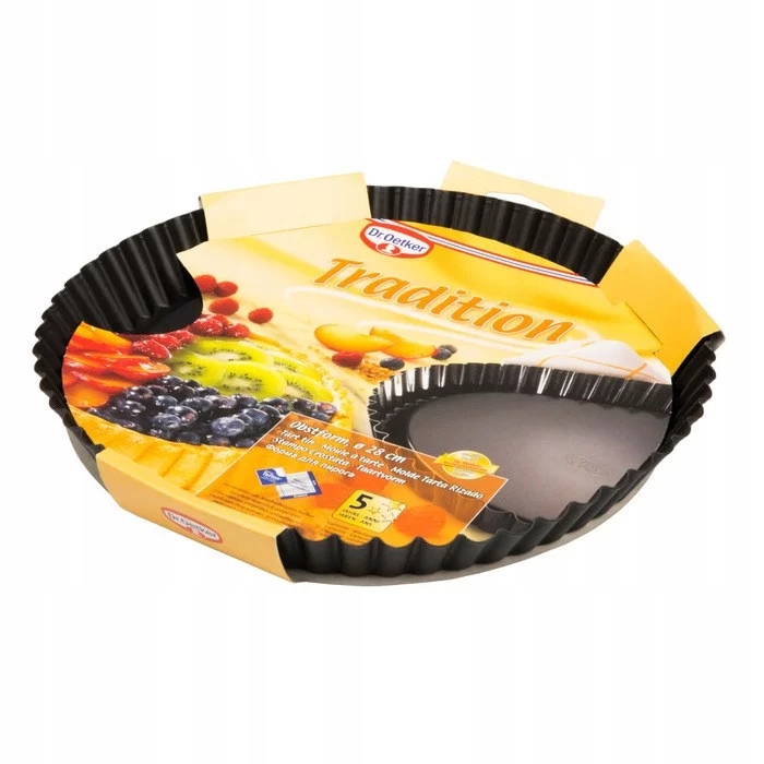 

Dr.Oetker Okrągła forma do ciast z owocami śr.28cm