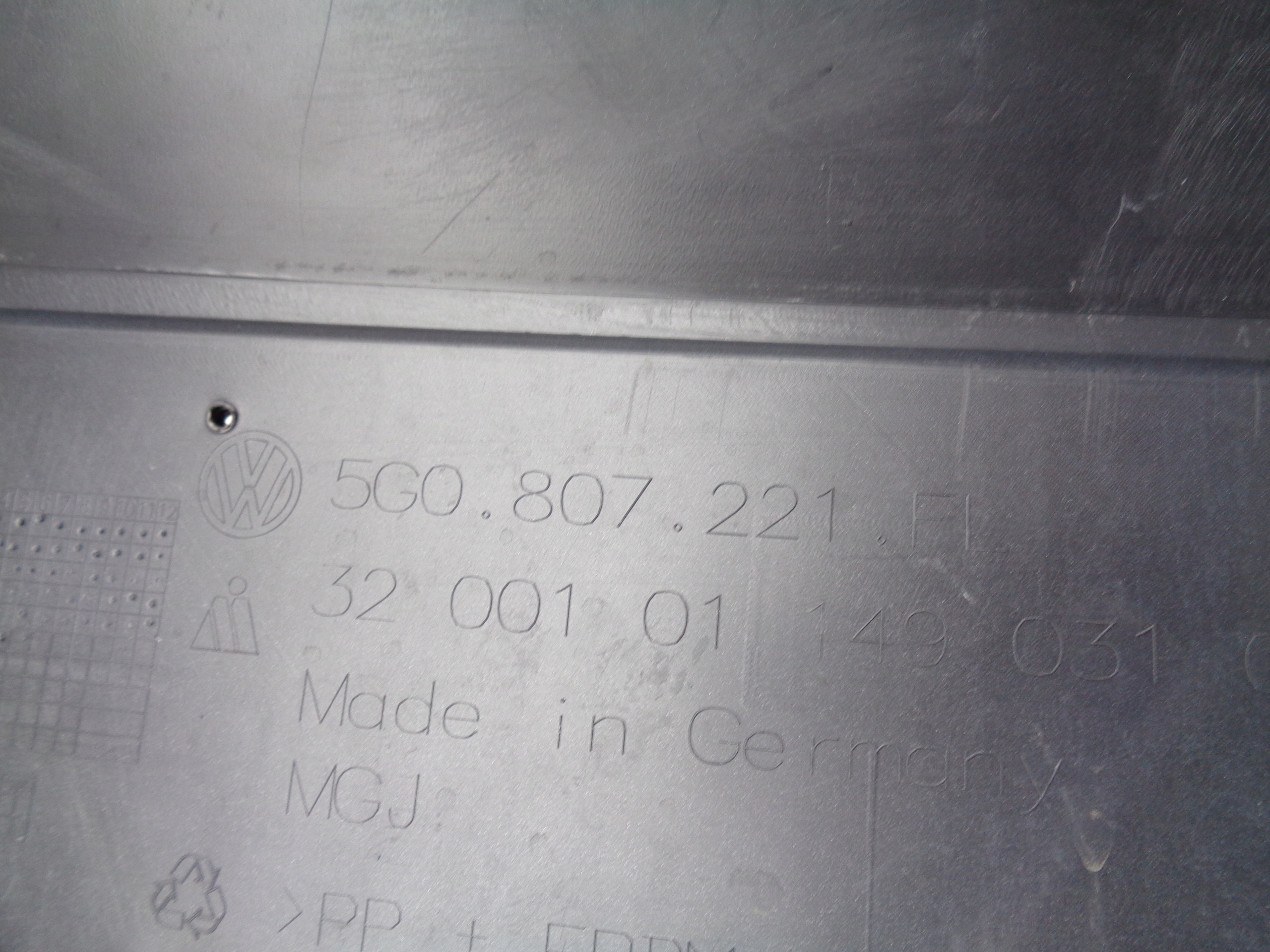 FRONTSTOSSSTANGE VW GOLF VII 7 5G 17- LIFT NR 33673
