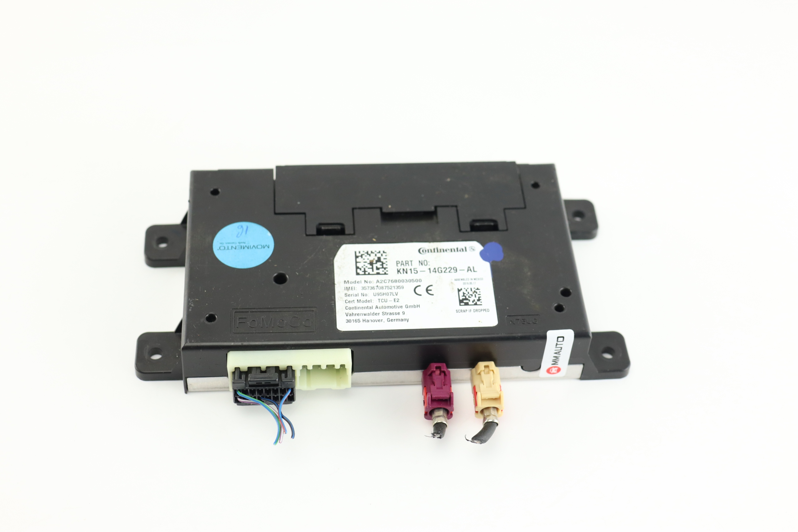 MODUŁ STEROWNIK BLUETOOTH FORD ECOSPORT KN15-14G229-AL