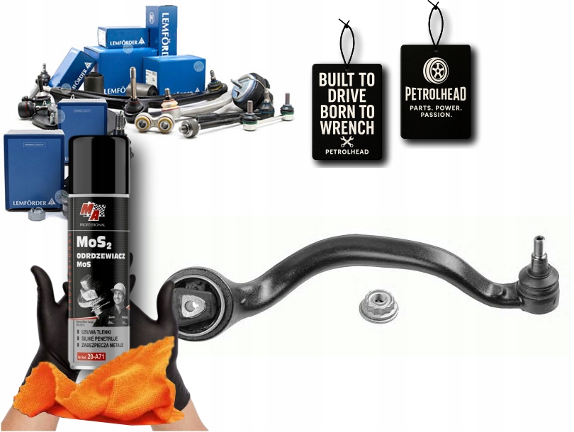 Rameno Bmw Přední E70 X5 07- Pravé Spodní Přední Le #Petrolhead Pro+ Kit1