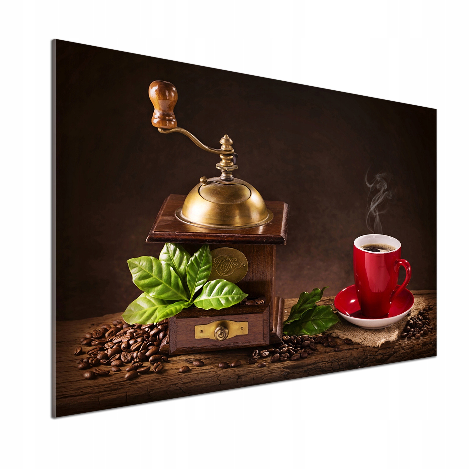 Panel do kuchyne Káva a mlynček 100 x 70 cm Lepidlo