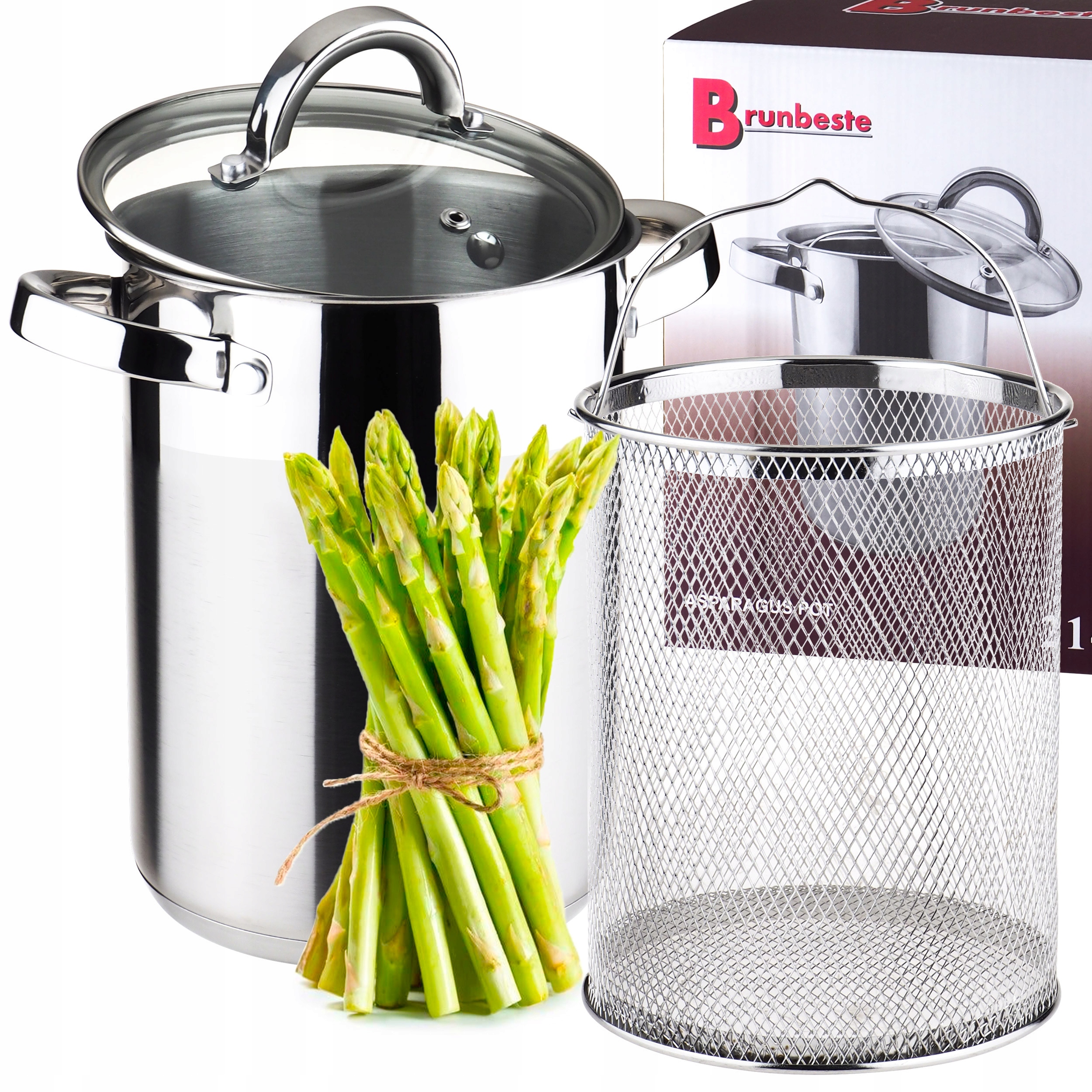 

Garnek 4,2 L Szparagów Szynkowaru Makaronu Frytek