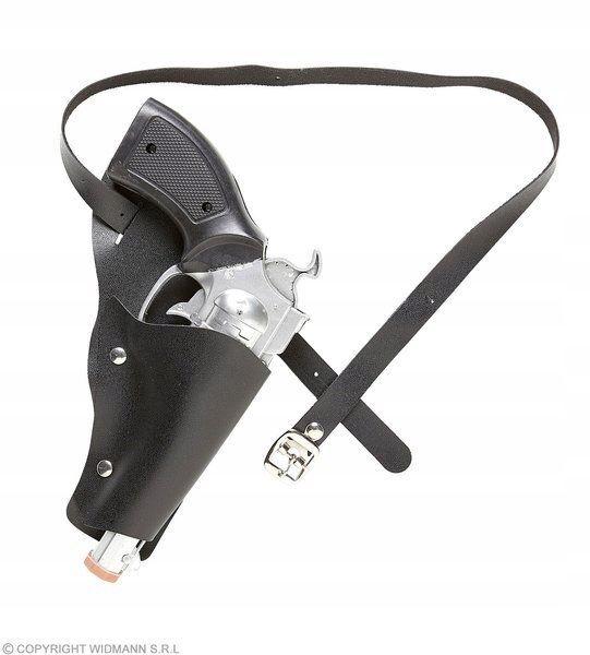 KABURA NA PISTOLET SZERYFA KOWBOJA KOWBOJ CZARNA Marka Widmann