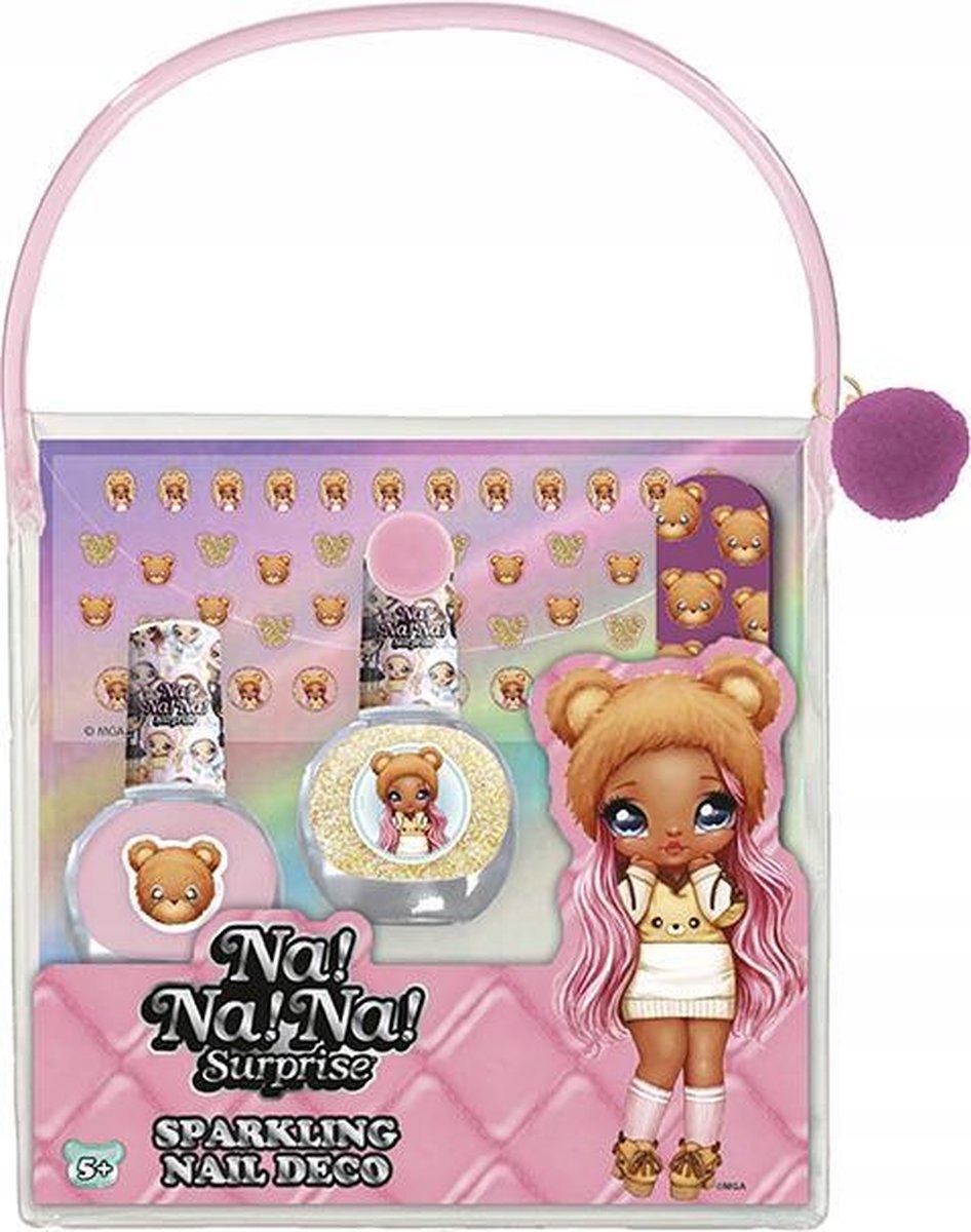 Totum NaNaNa Surprise zestaw kreatywny do paznokci dla dziewczynki Stan opakowania oryginalne