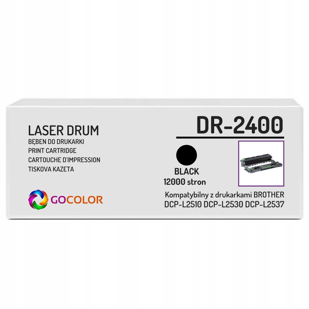 100% NEW Bęben do BROTHER DR-2400 drukarki MFC-L2710 DN Stan opakowania oryginalne