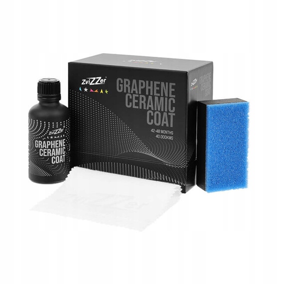 ZviZZer Graphene Paint Ceramic 50ml povrchová úprava grafénu Darček 2x mikrovlákno