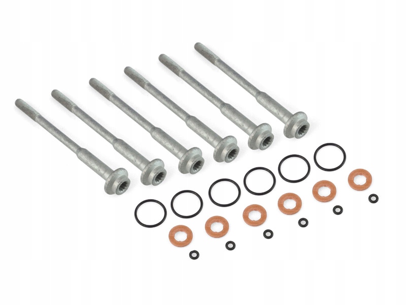 6 x ORING ŚRUBY WTRYSKIWACZY Audi VW 3.0 TDI CR