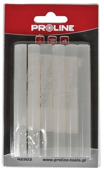 

Klej Termotopliwy Bezbarwny 11MM L:200 Proline Krk