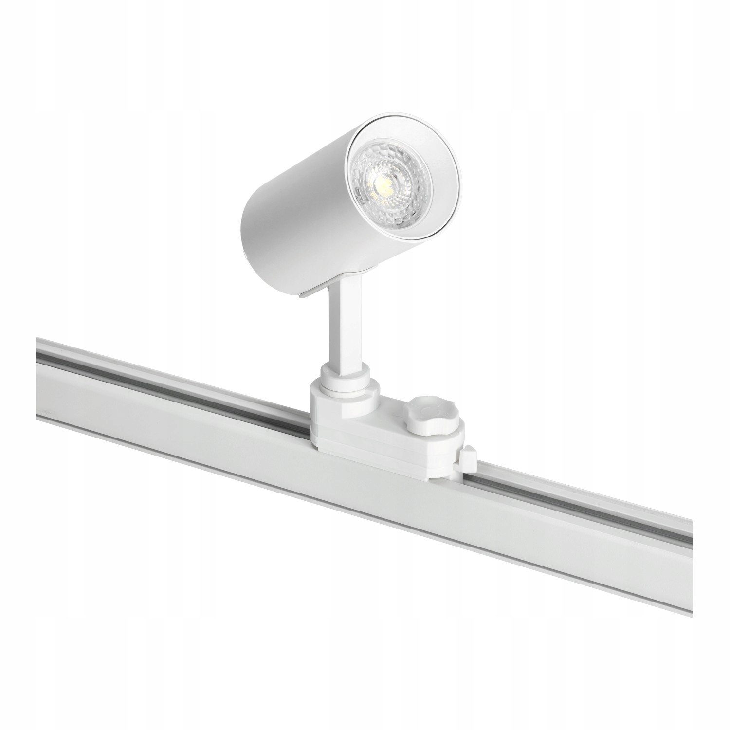 Oświetlenie Szynowe 2m+1m +5 lamp +Łącznik L Lewy +Zasilanie Lewe +Zaślepka Kolor biały