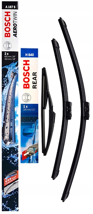 3397007187 3397004802 - BOSCH СТЕКЛООЧИСТИТЕЛИ ПЕРЕДНИЕ ЗАДНИЕ FIAT BRAVO II 2