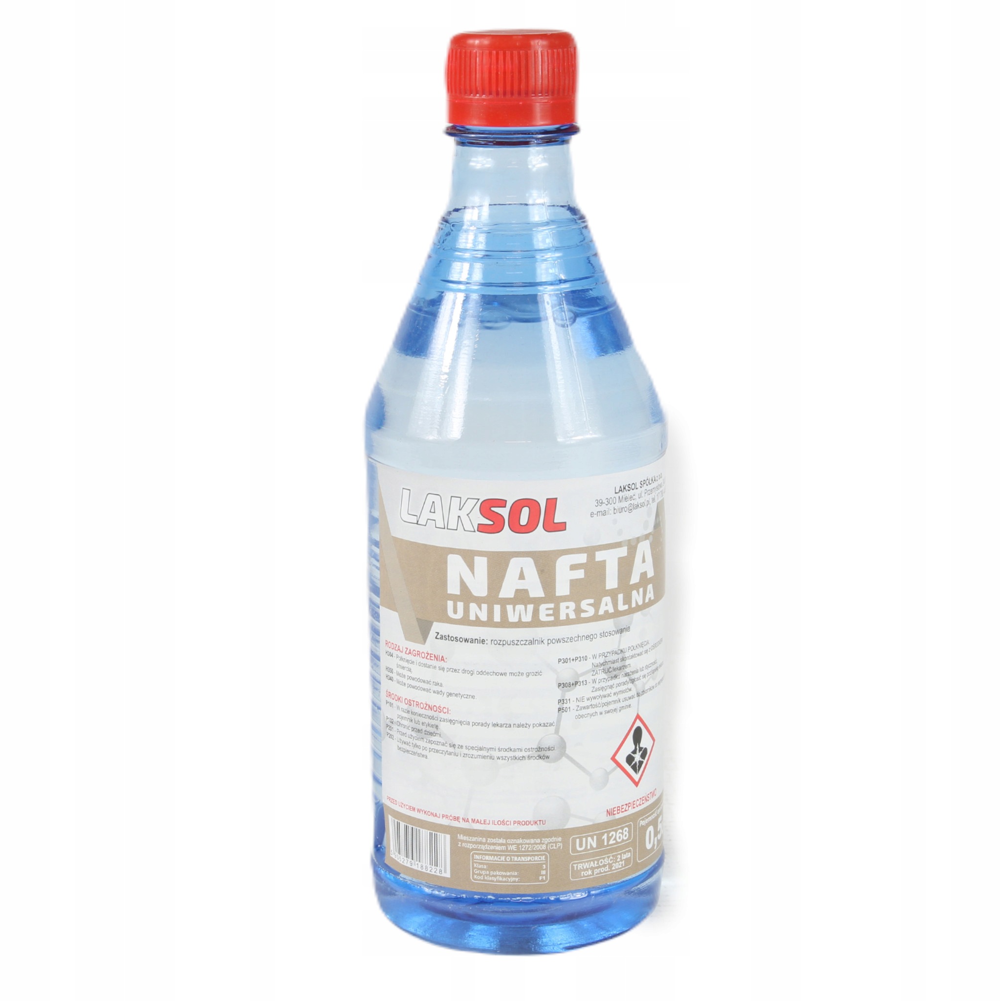 Rozpuszczalnik Nafta Uniwersalna 0,5L