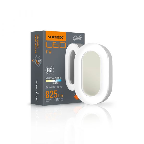 

Oprawa Elewacyjna Kinkiet Led IP65 11W 5000K