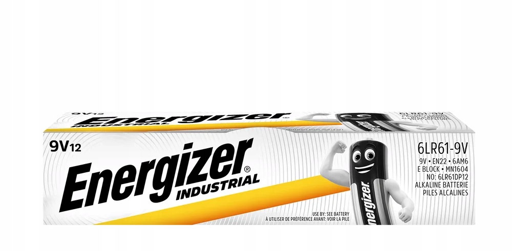 

Bateria Energizer Industrial 9V cena za 12 szt