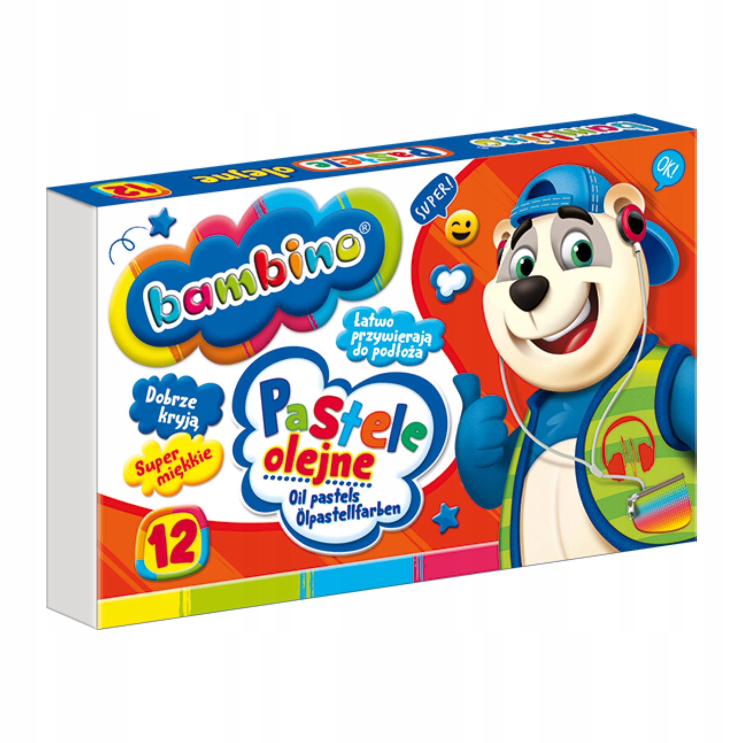 

Bambino pastele olejne12 kolorów