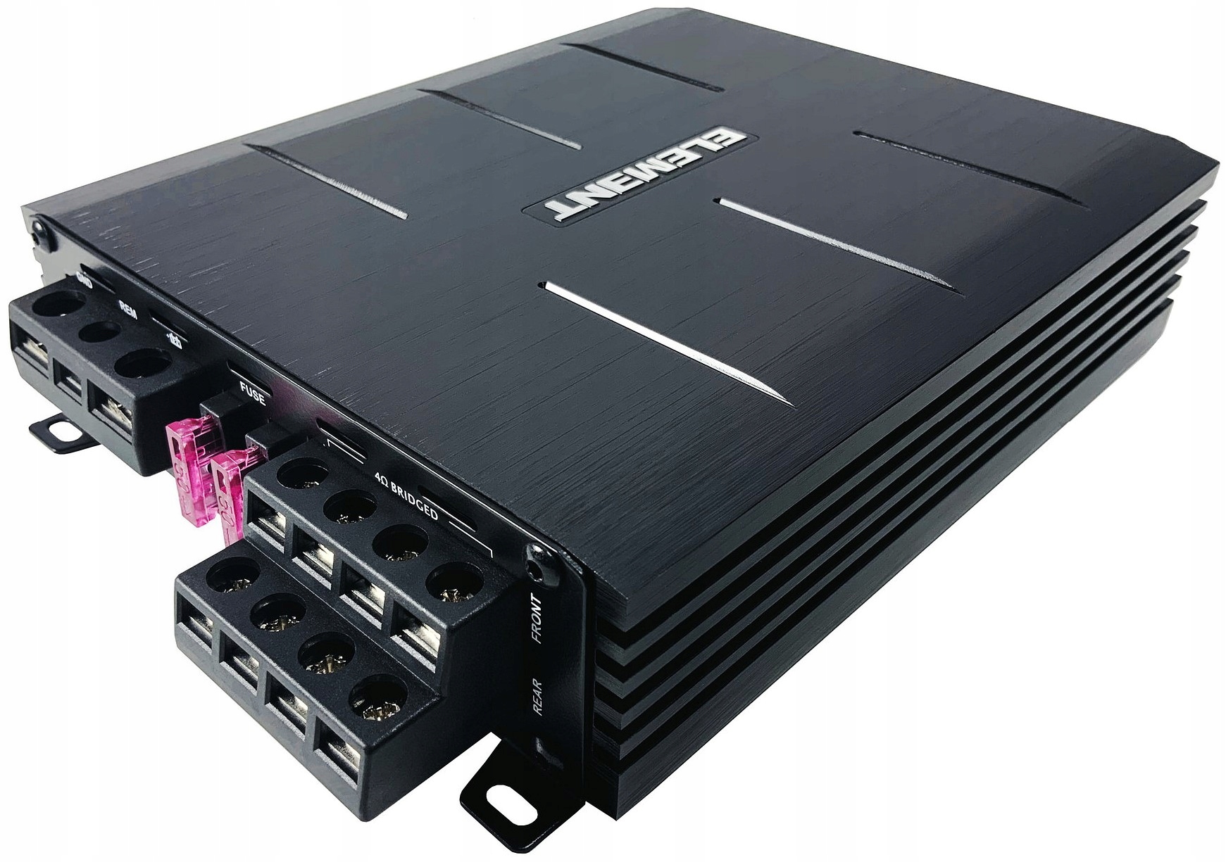 Automobilový zesilovač Car Audio Výkonný 4-kanálový u-Dimension Ela Wood