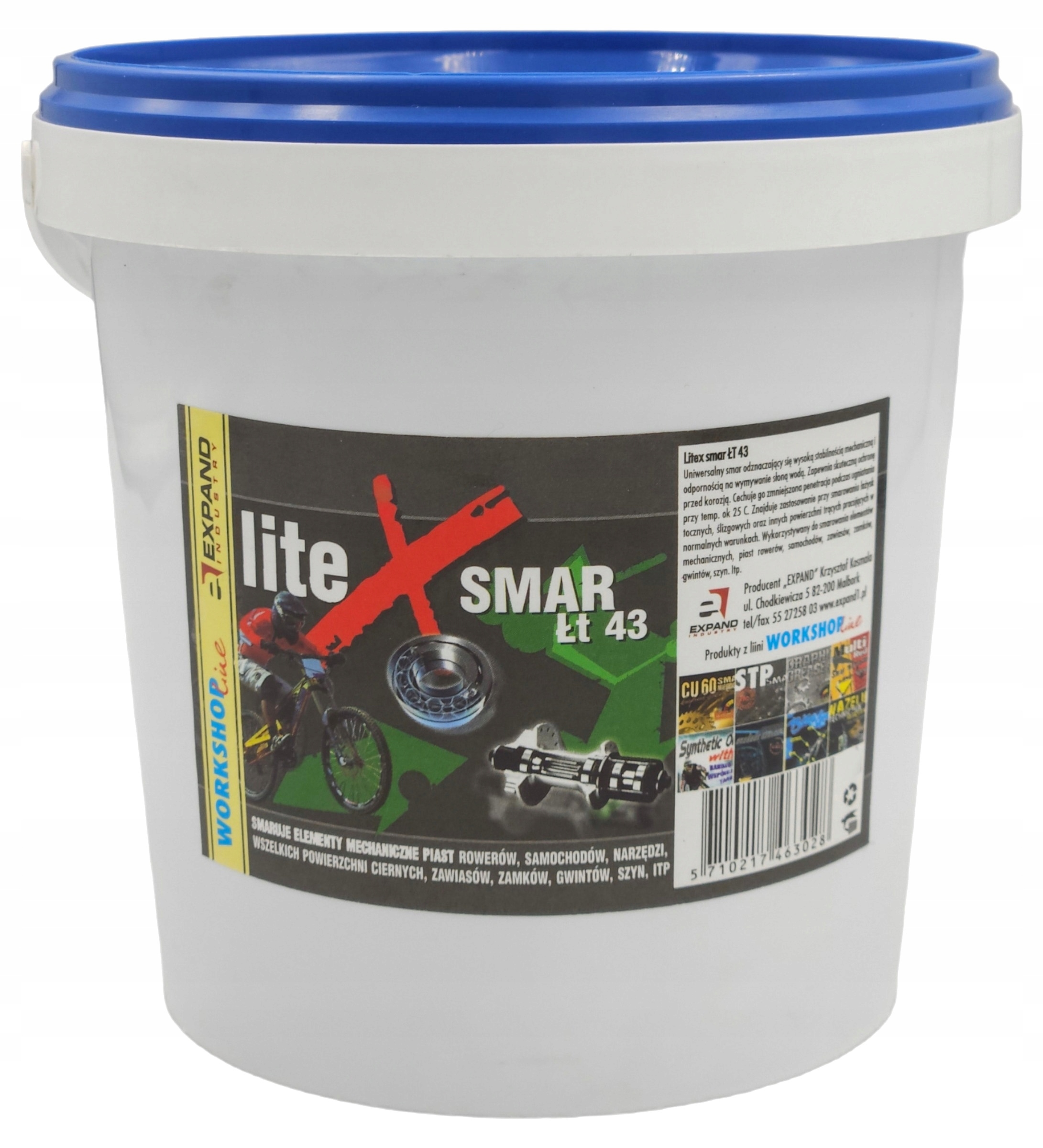 

Smar Expand Łt 43 uniwersalny do łożysk wiadro 1kg