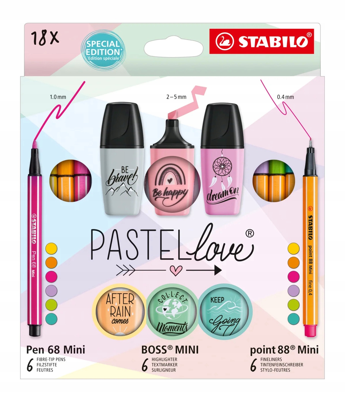

Zestaw Stabilo [18] Pastellove