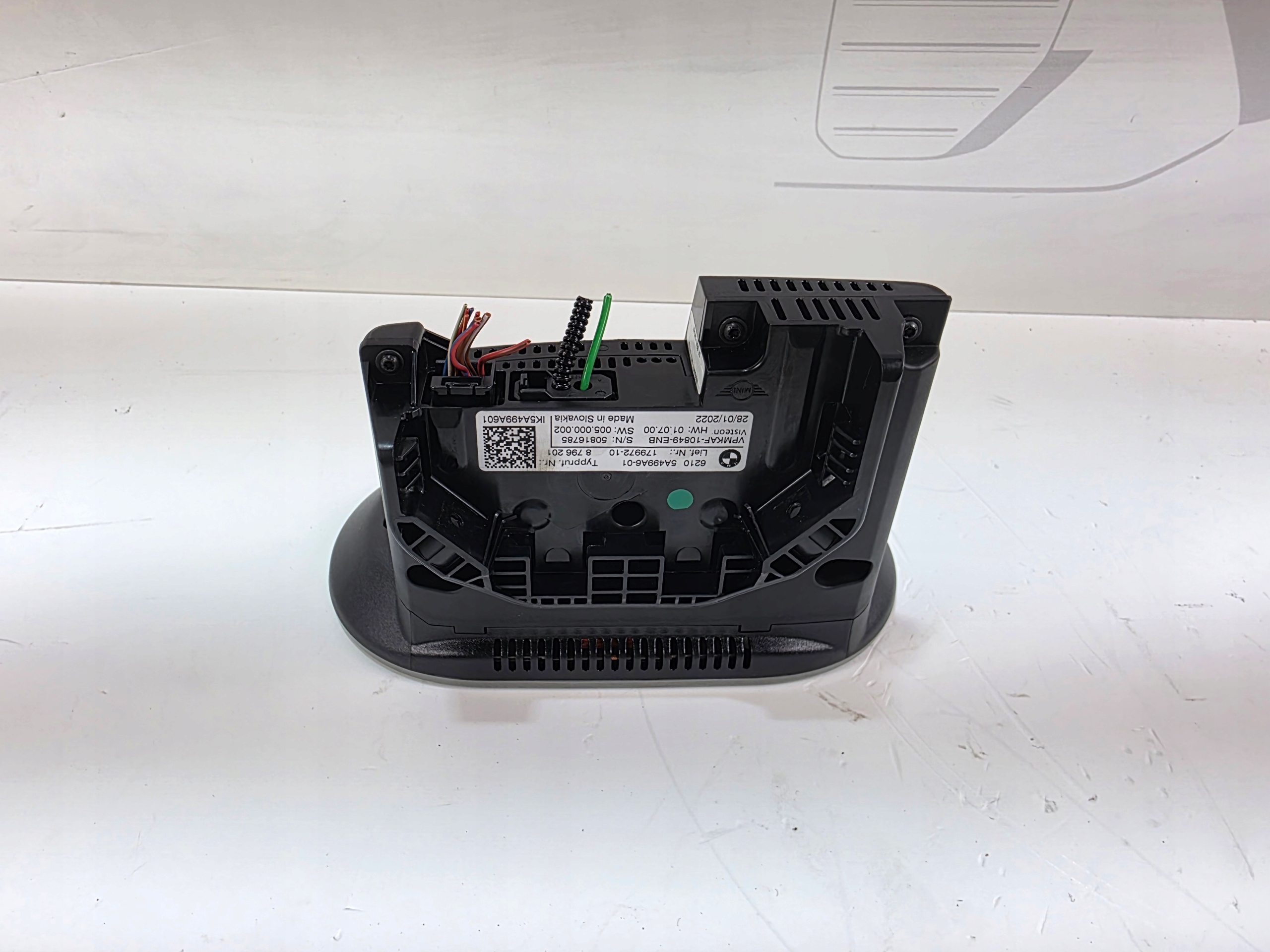 dials clock MINI F56 F57 F60 5A499A6