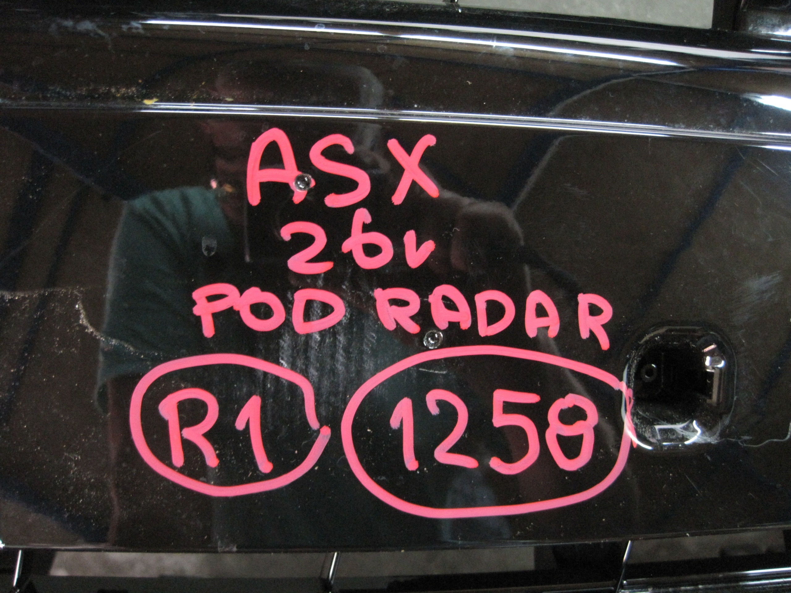 nárazník MITSUBISHI ASX předek přední
