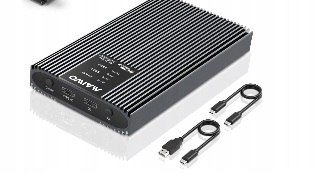 Maiwo K2022S Podpora NVMe Pouzdro Duplicator Ssd, dokovací stanice pro disky