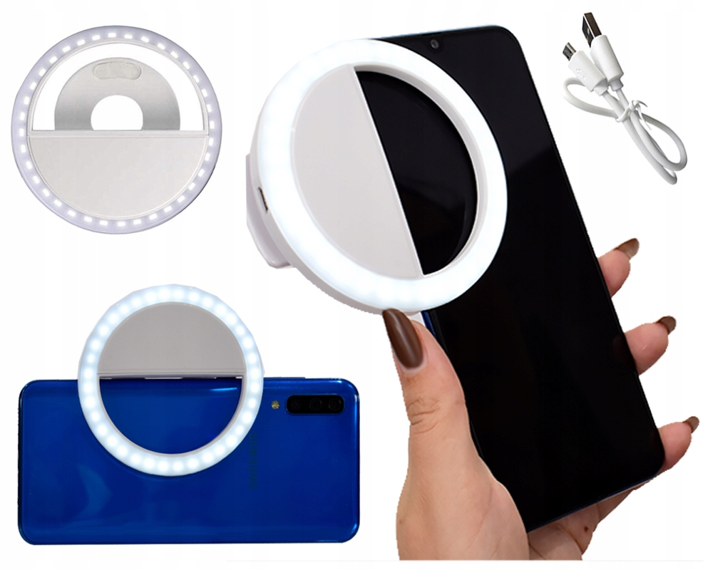 

Ledowa Lampka Bezcieniowa Led Ring na telefon