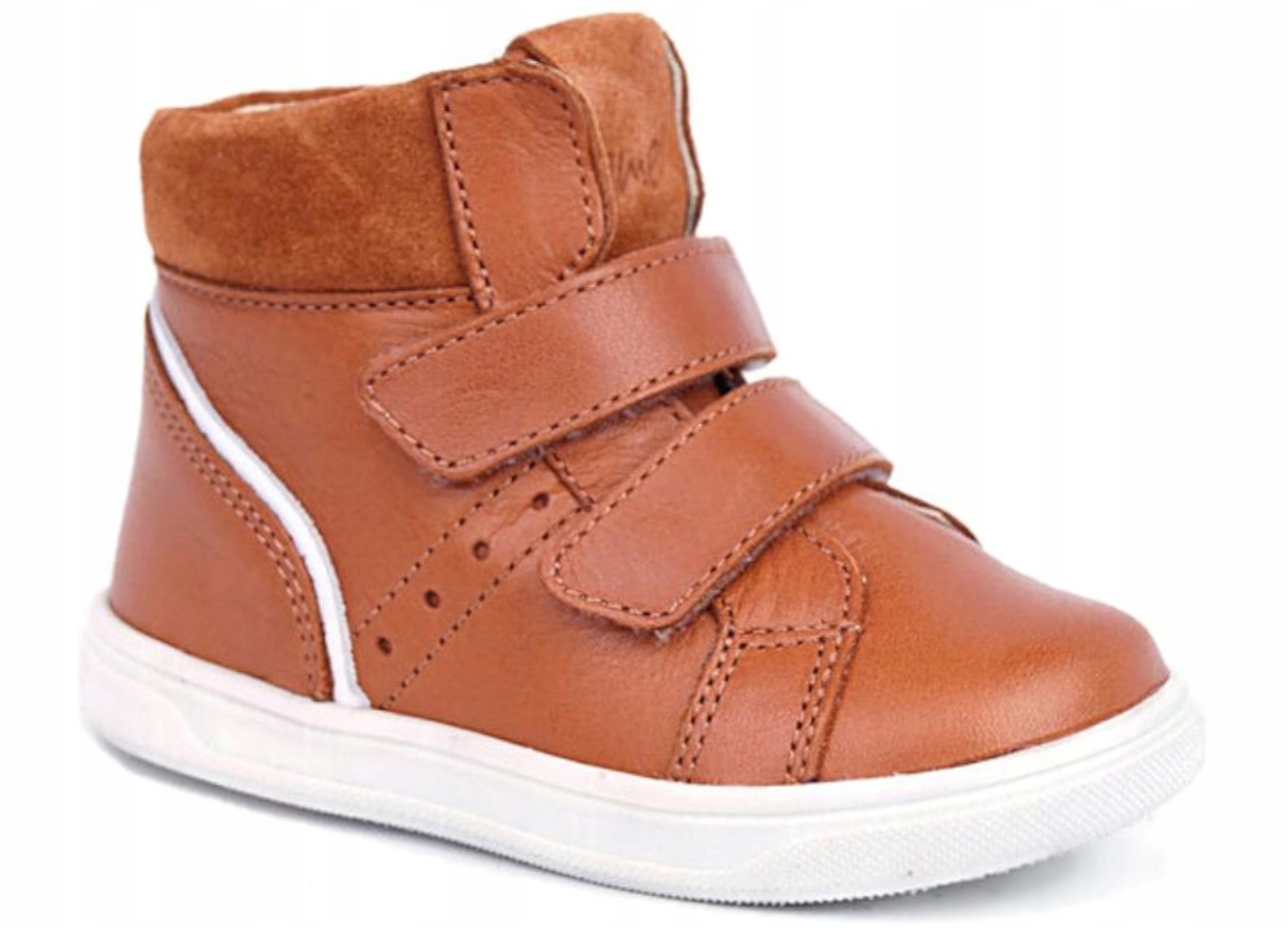 Emel buty E2729 Roczki Trampki Trzewiki 21 brązowy