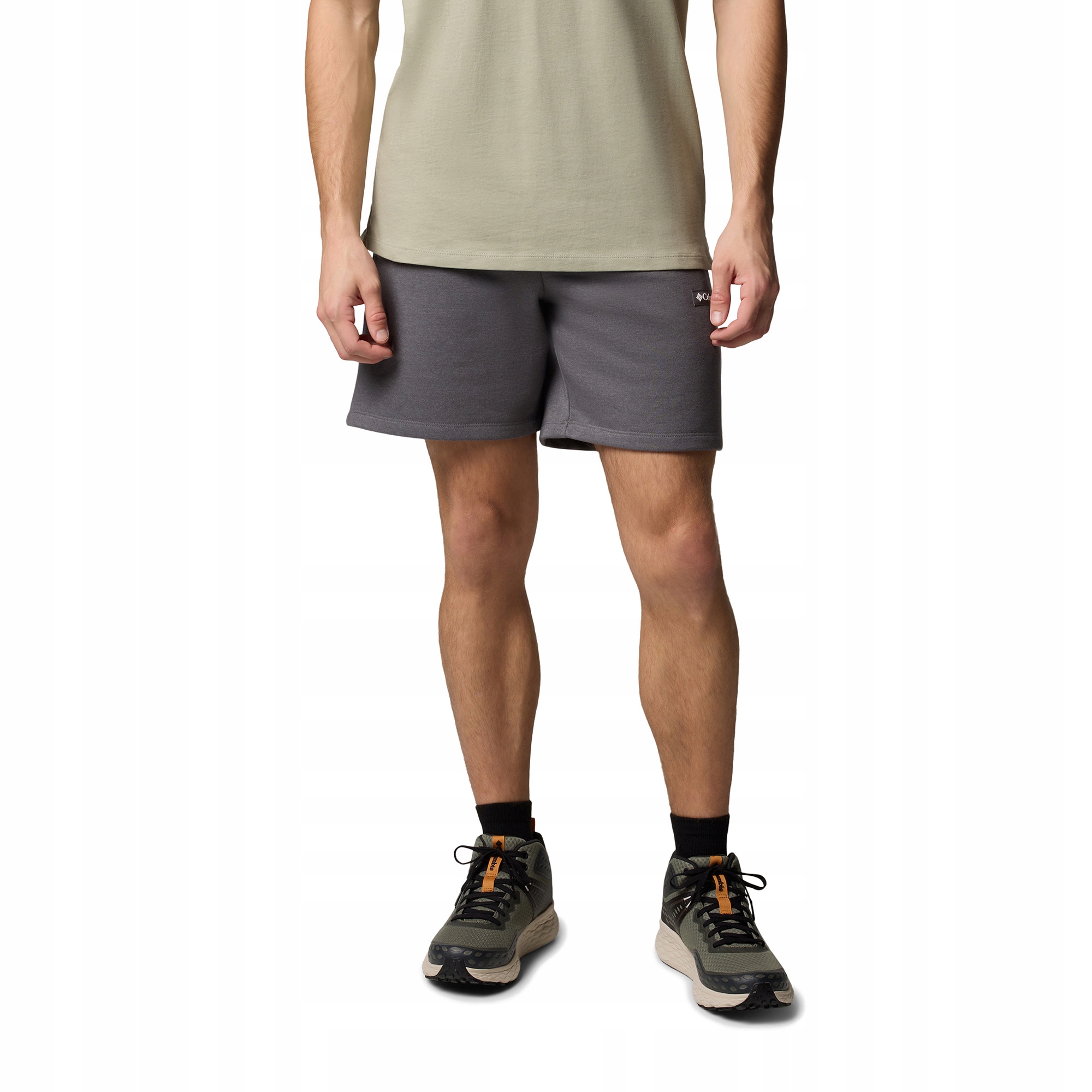 Kraťasy trekové kraťasy Columbia Meridian Creek city grey/heather S