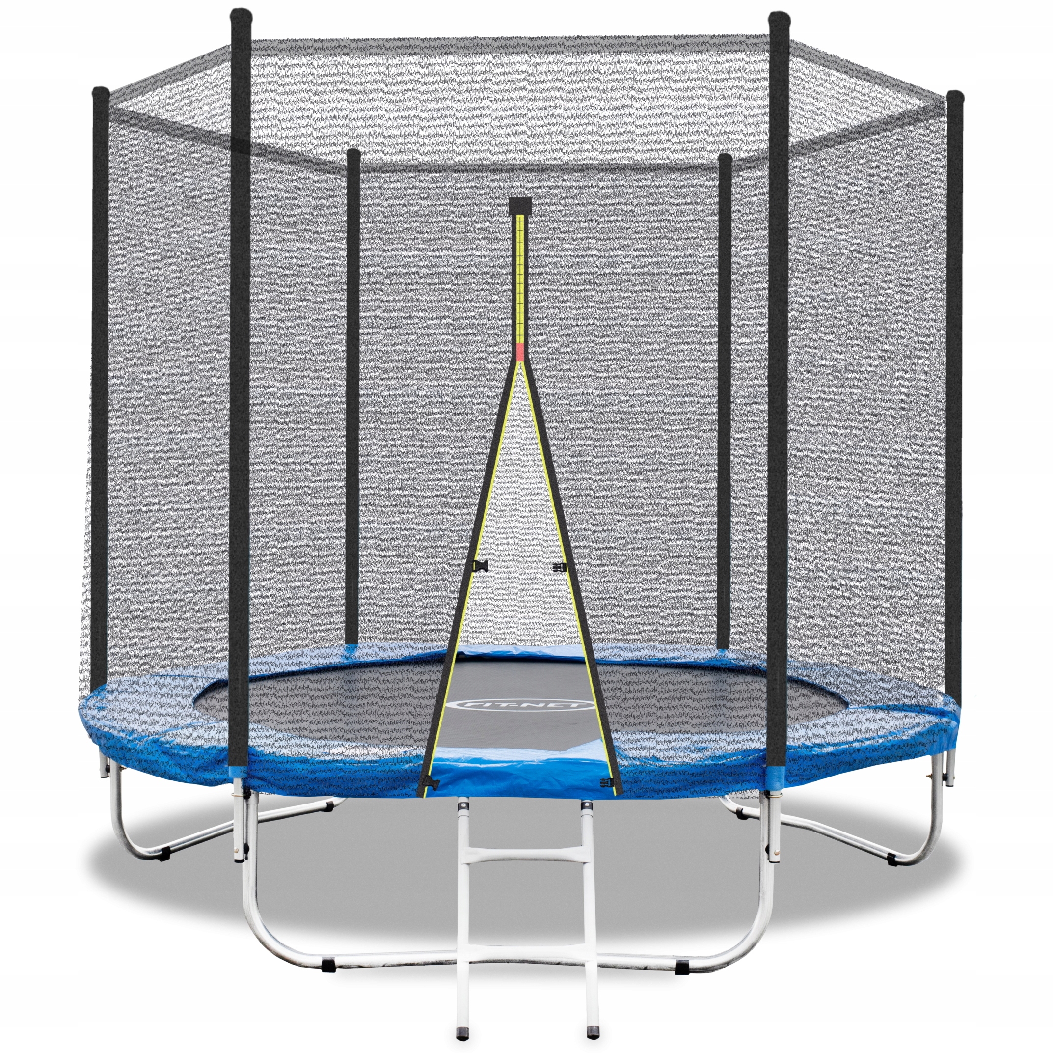 

Trampolina Ogrodowa 252CM Z Siatką+drabinka Fitnet