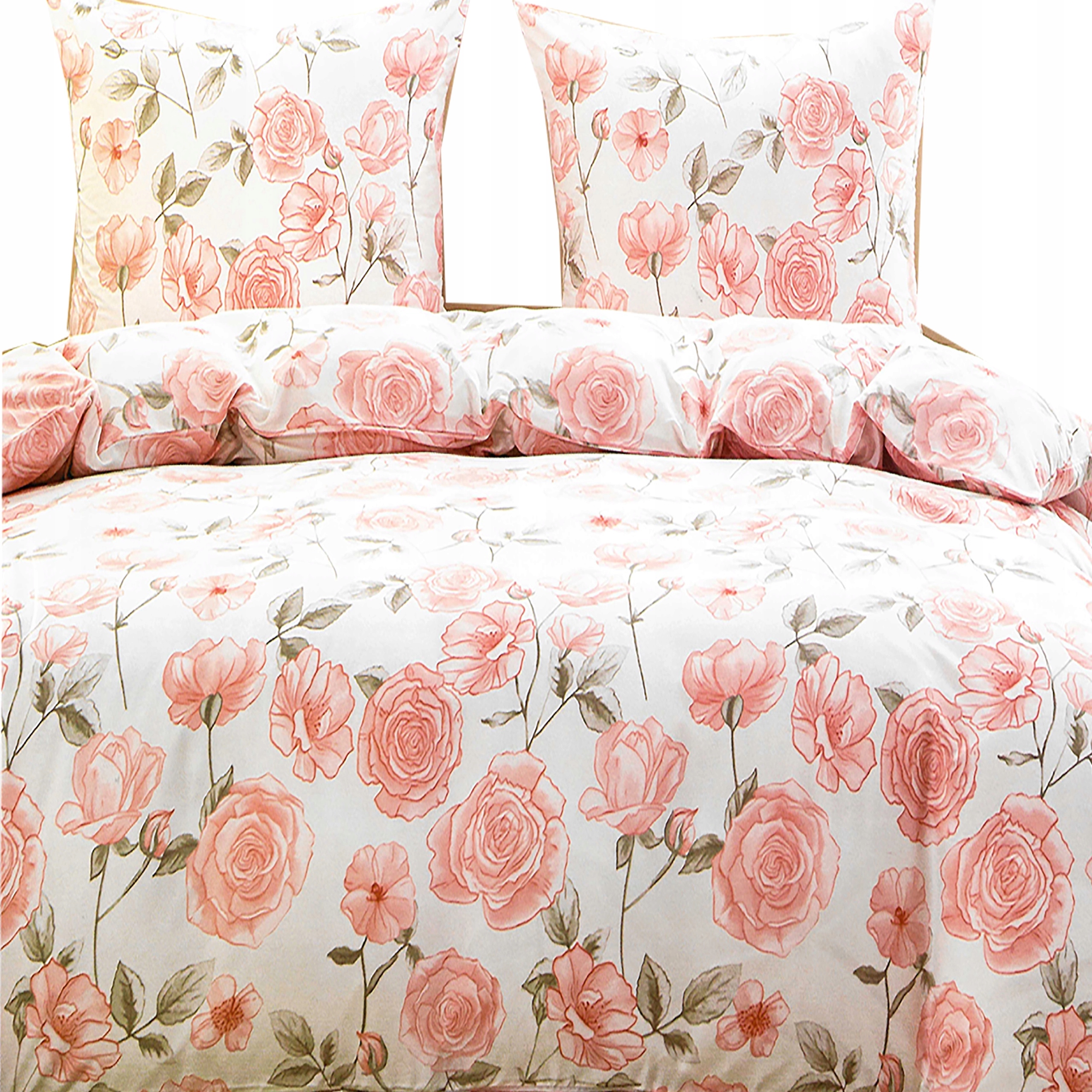 Komplet Pościeli 180x200 Bawełna Satynowa 4-CZĘŚCI