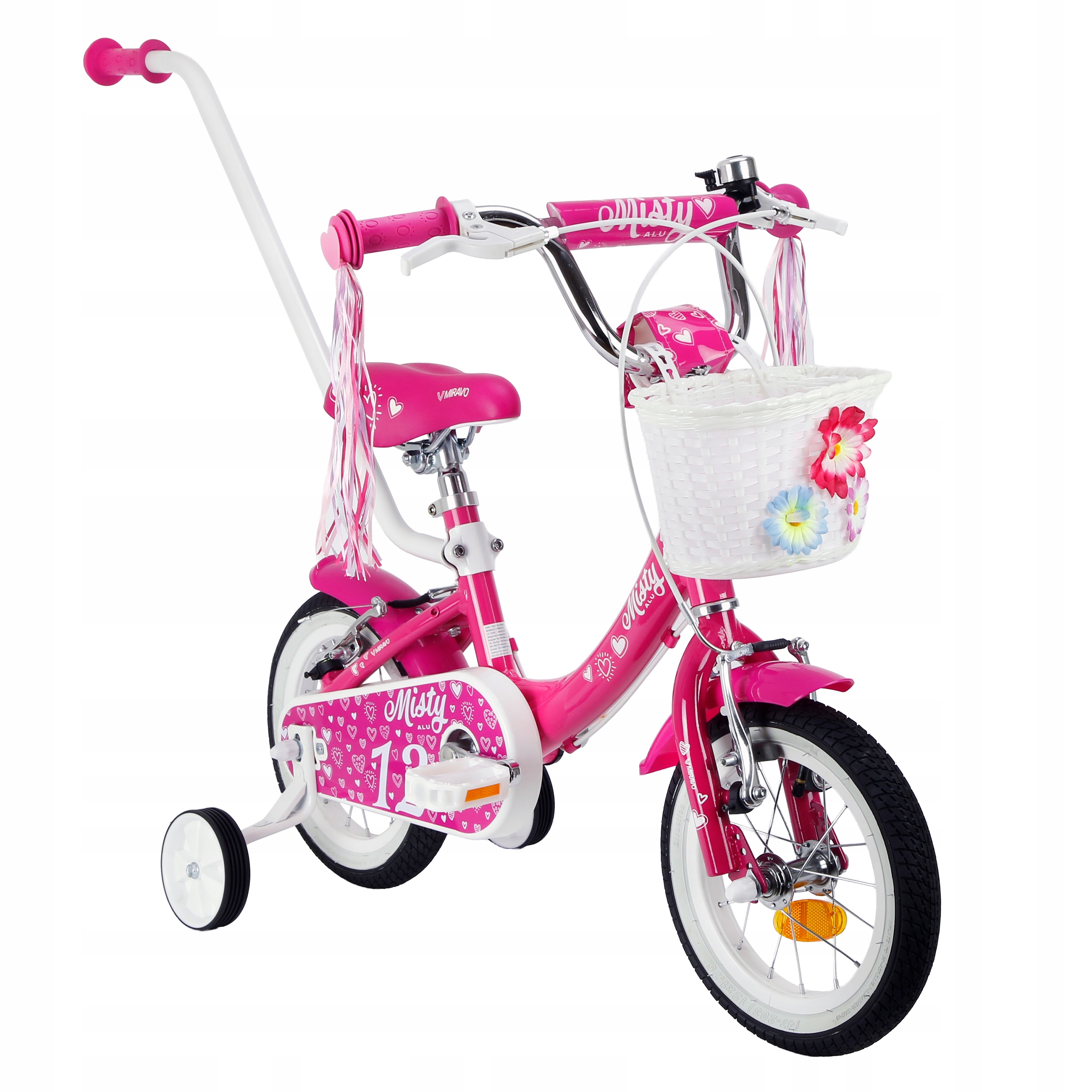 Rowerek Dziecięcy 12 Cali Rower Miravo Alu Dla Dziewczynki Prowadnik