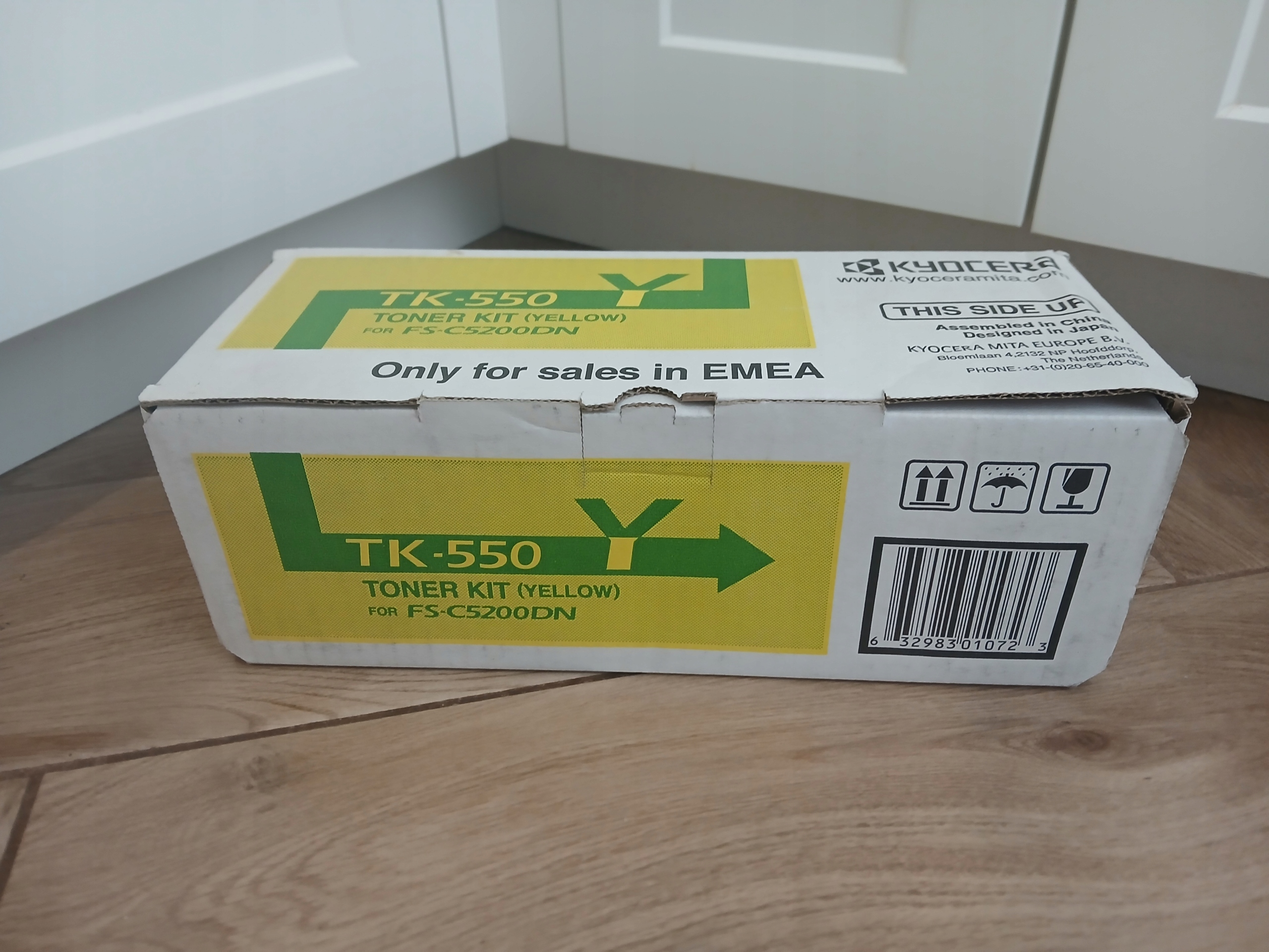 Toner Kyocera TK-550Y Yellow Originál FS-C5200DN