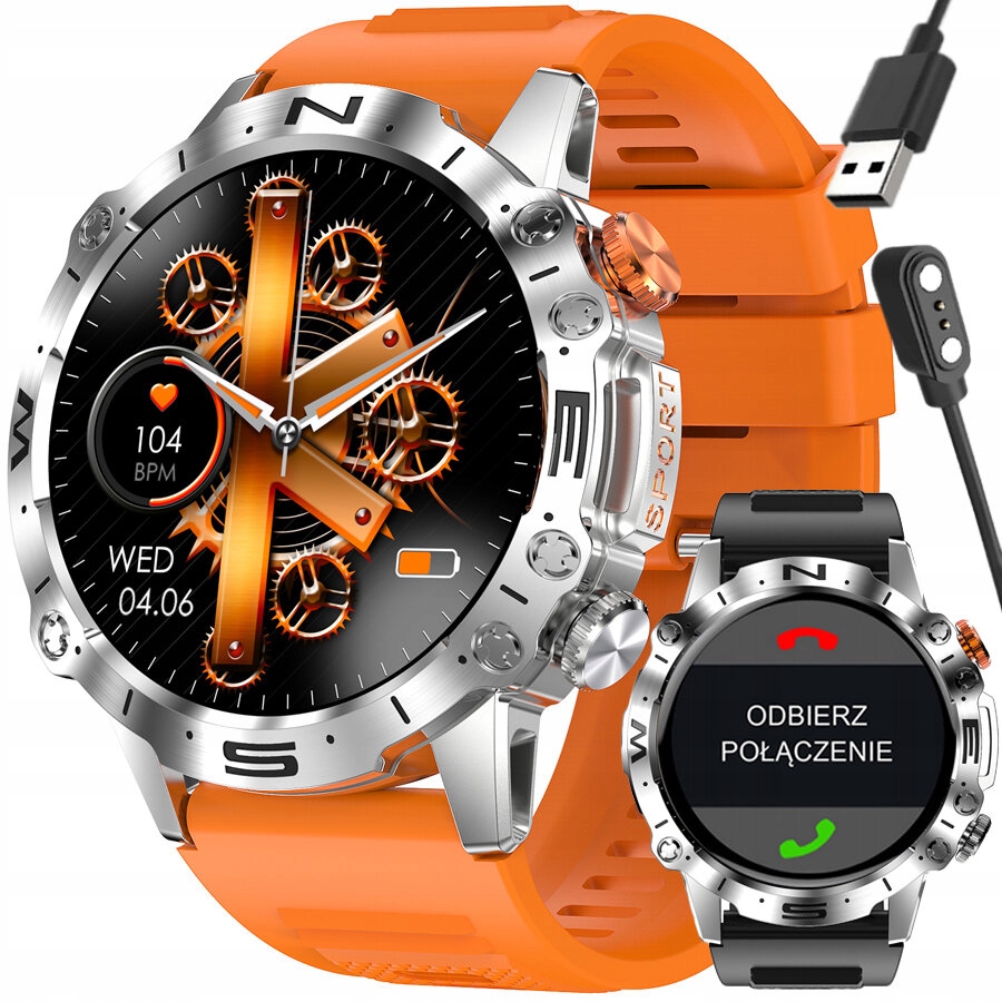 Pánsky Smartwatch Gravity GT20-4 Amoled, Dodatkový Pás (sg024d)