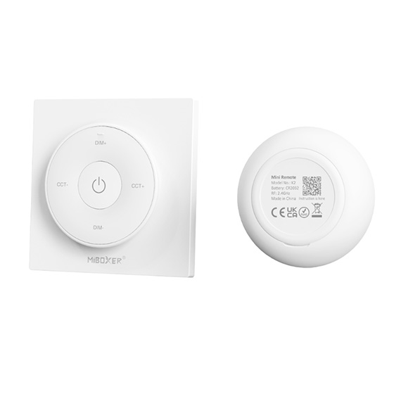 Mini pilot do oświetlenia LED mono/CCT biały na magnes Milight Miboxer EAN (GTIN) 6970602184665