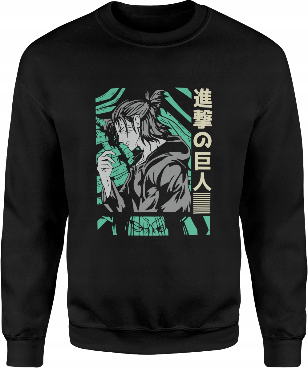 

Attack On Titan Atak Tytanow Bluza Męska Anime R M