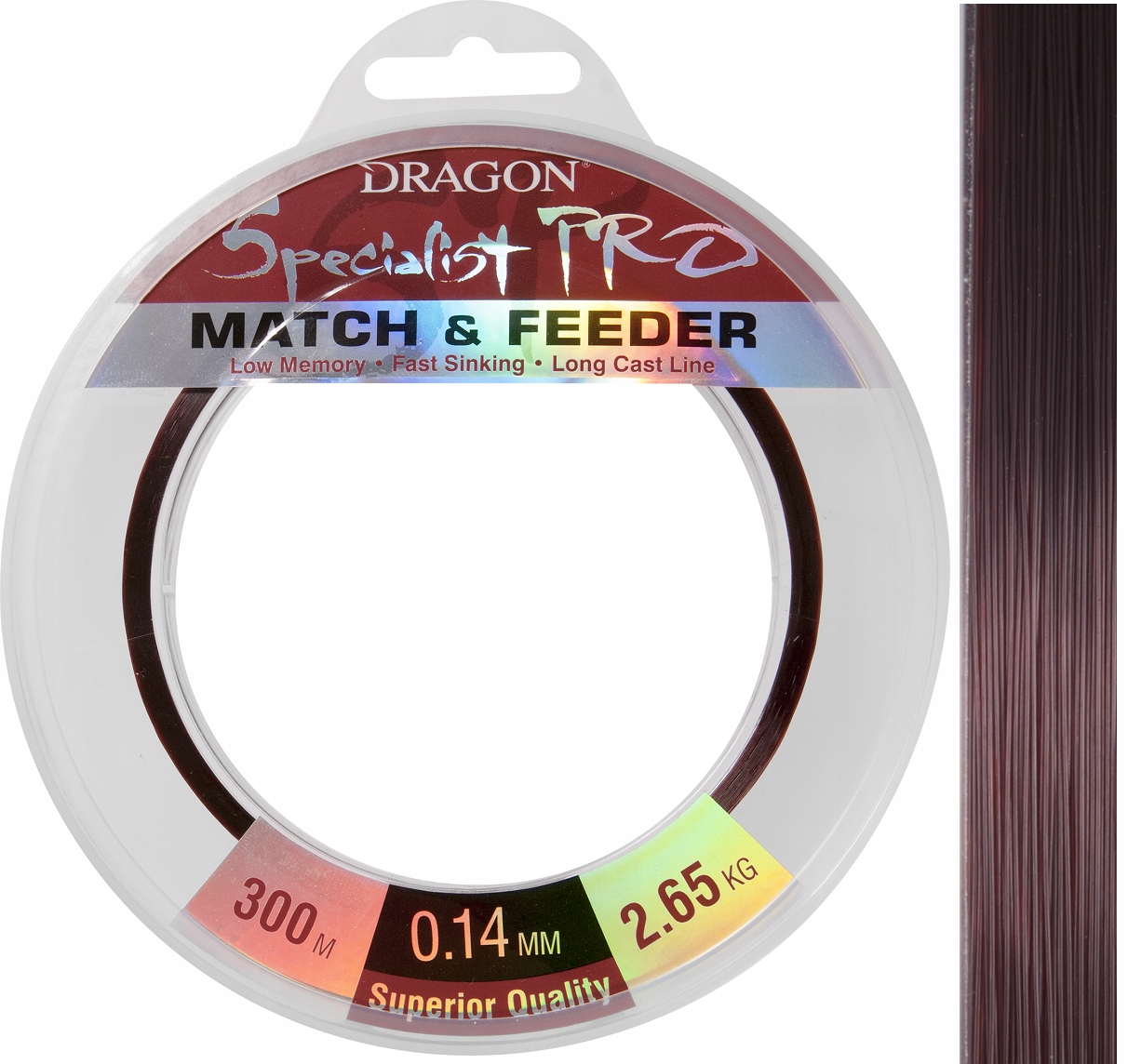 

Żyłka Dragon Specjalist Pro Match Feeder 0,18 300m