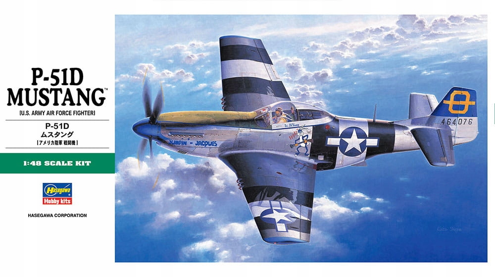 P-51D Mustang 1:48 Hasegawa JT30