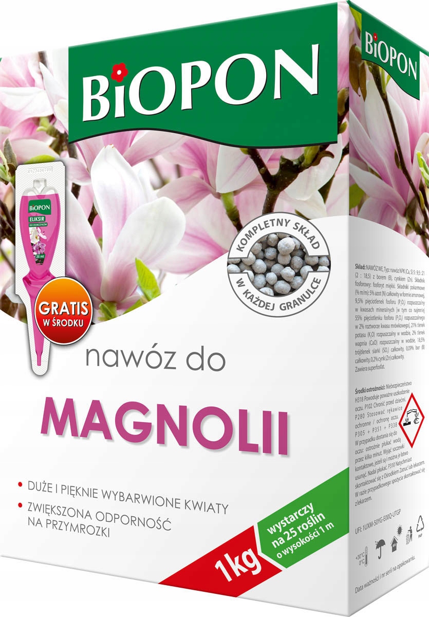 

Nawóz Do Magnolii 1kg Biopon
