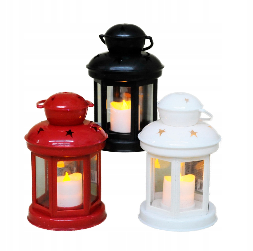 

Latarnia Dekoracyjna Plastikowa Lampion Ogrodowa